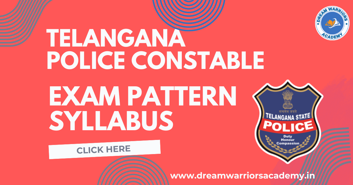 Telangana Police Constable Syllabus and Exam Pattern